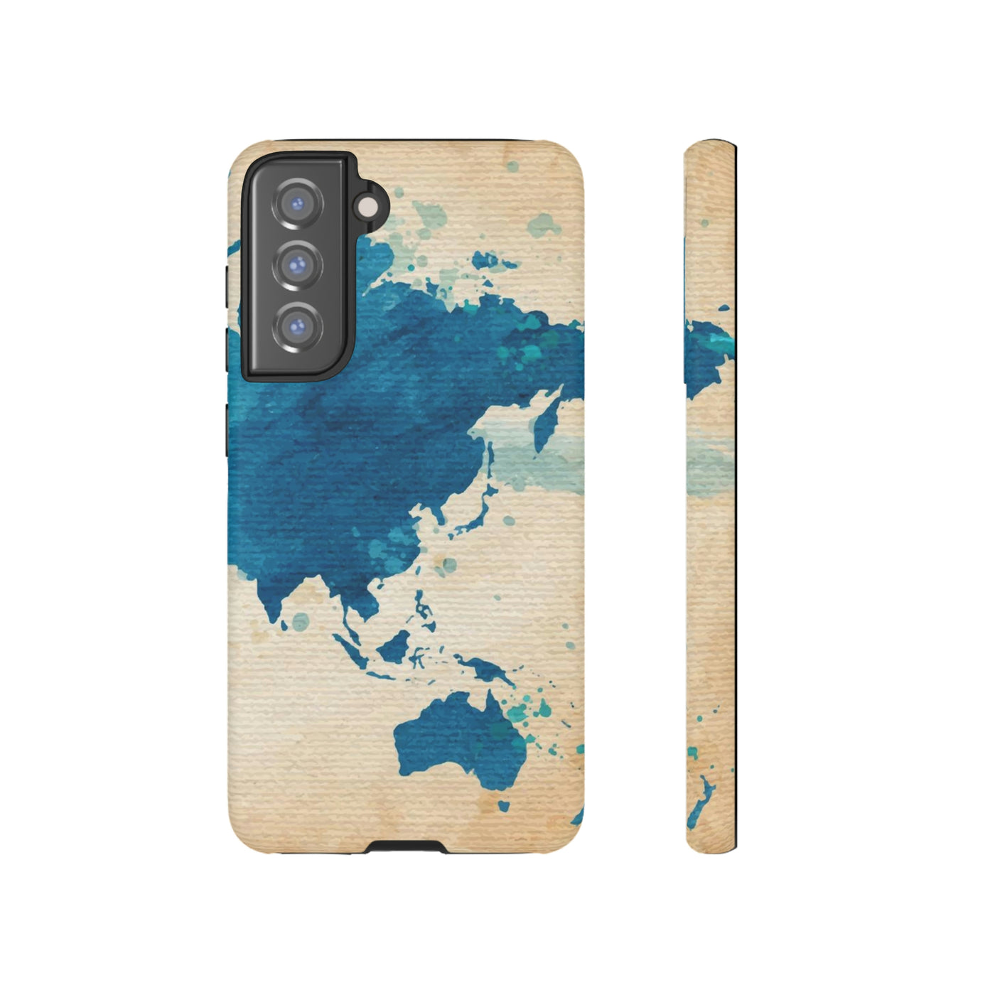 World Traveler Case - Asia & Australia Tough Case Ezra's Clothing Samsung Galaxy S21 FE Matte 