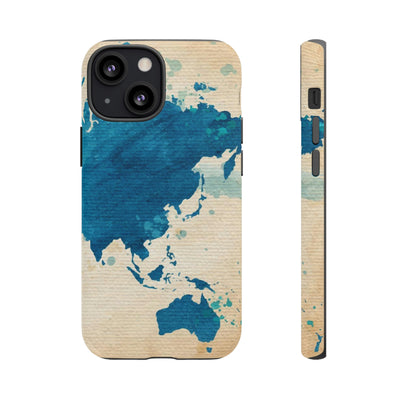 World Traveler Case - Asia & Australia Tough Case Ezra's Clothing iPhone 13 Mini Matte 