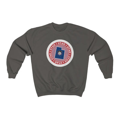 Utah Sweatshirt Sweatshirts Ezra's Clothing S Charcoal 