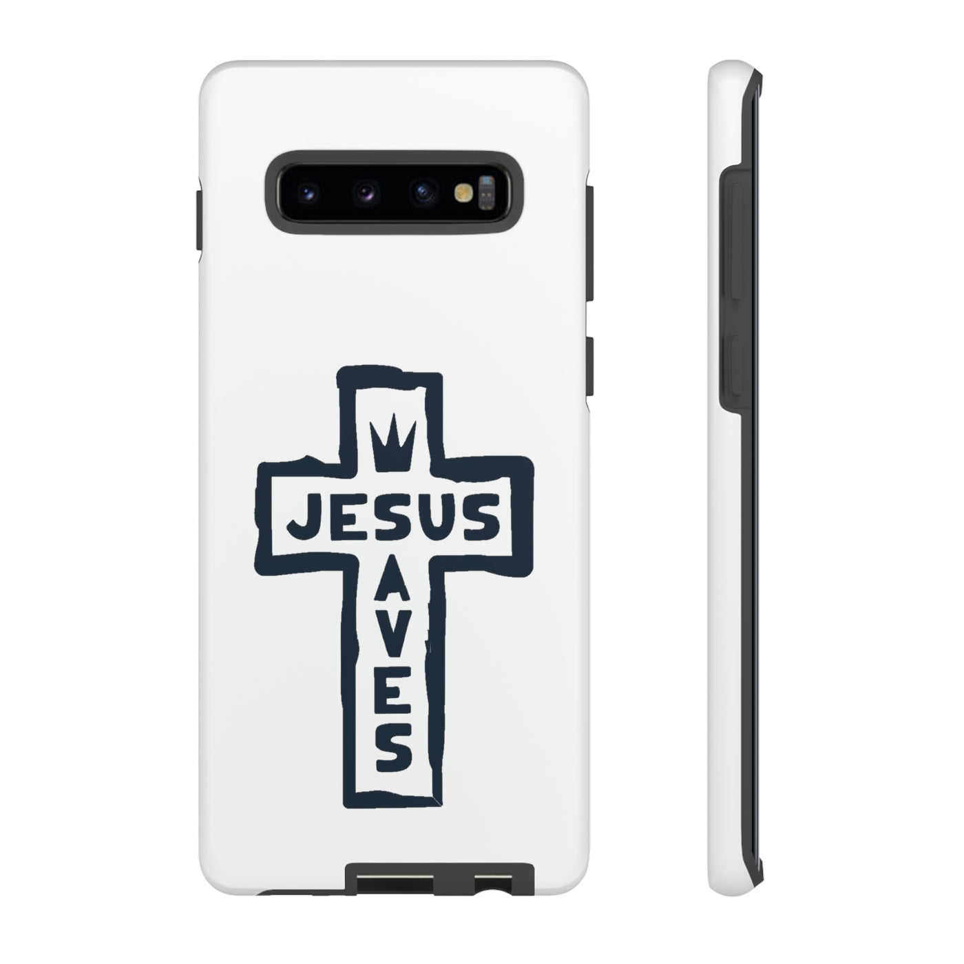Jesus Saves Case Tough Case Ezra's Clothing Samsung Galaxy S10 Plus Matte 