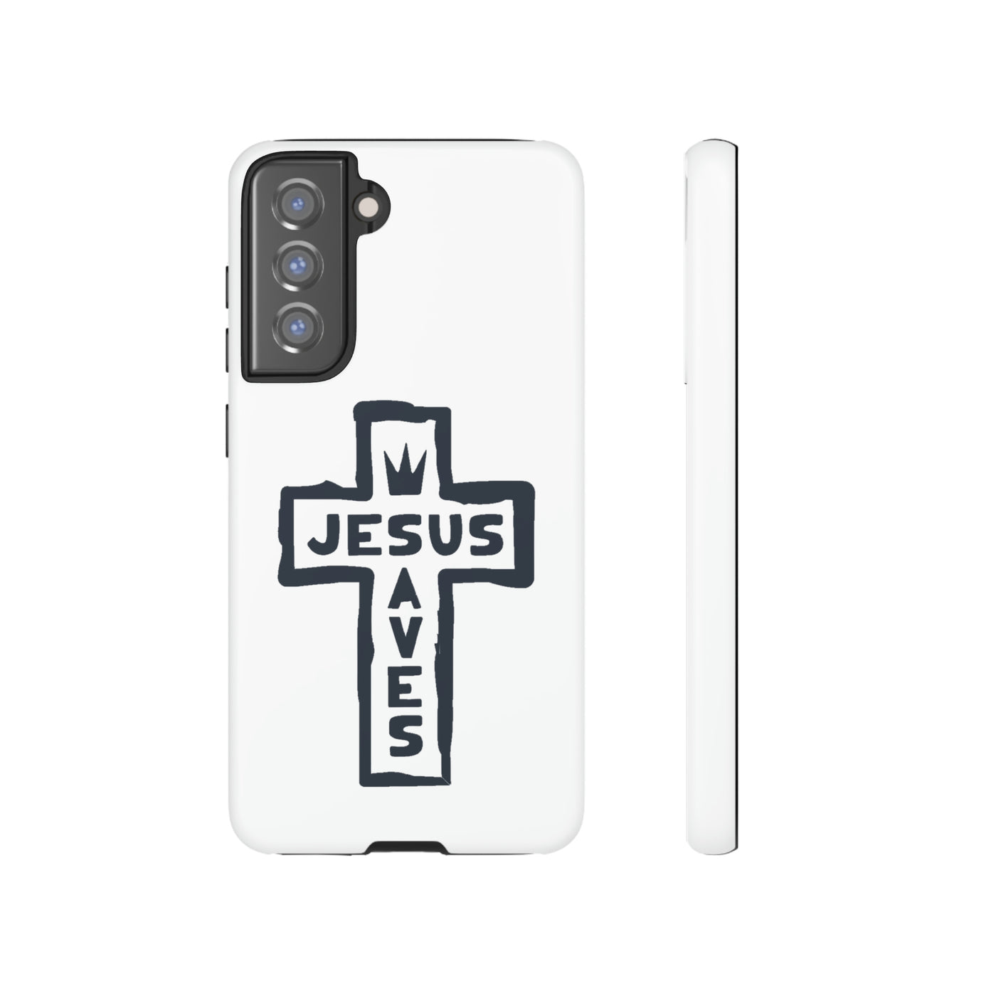 Jesus Saves Case Tough Case Ezra's Clothing Samsung Galaxy S21 FE Matte 