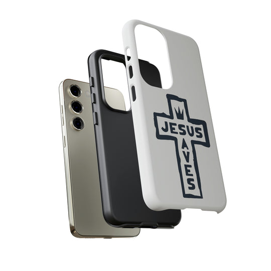 Jesus Saves Case Tough Case Ezra's Clothing   