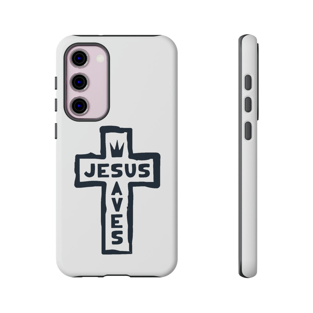 Jesus Saves Case Tough Case Ezra's Clothing Samsung Galaxy S23 Plus Matte 