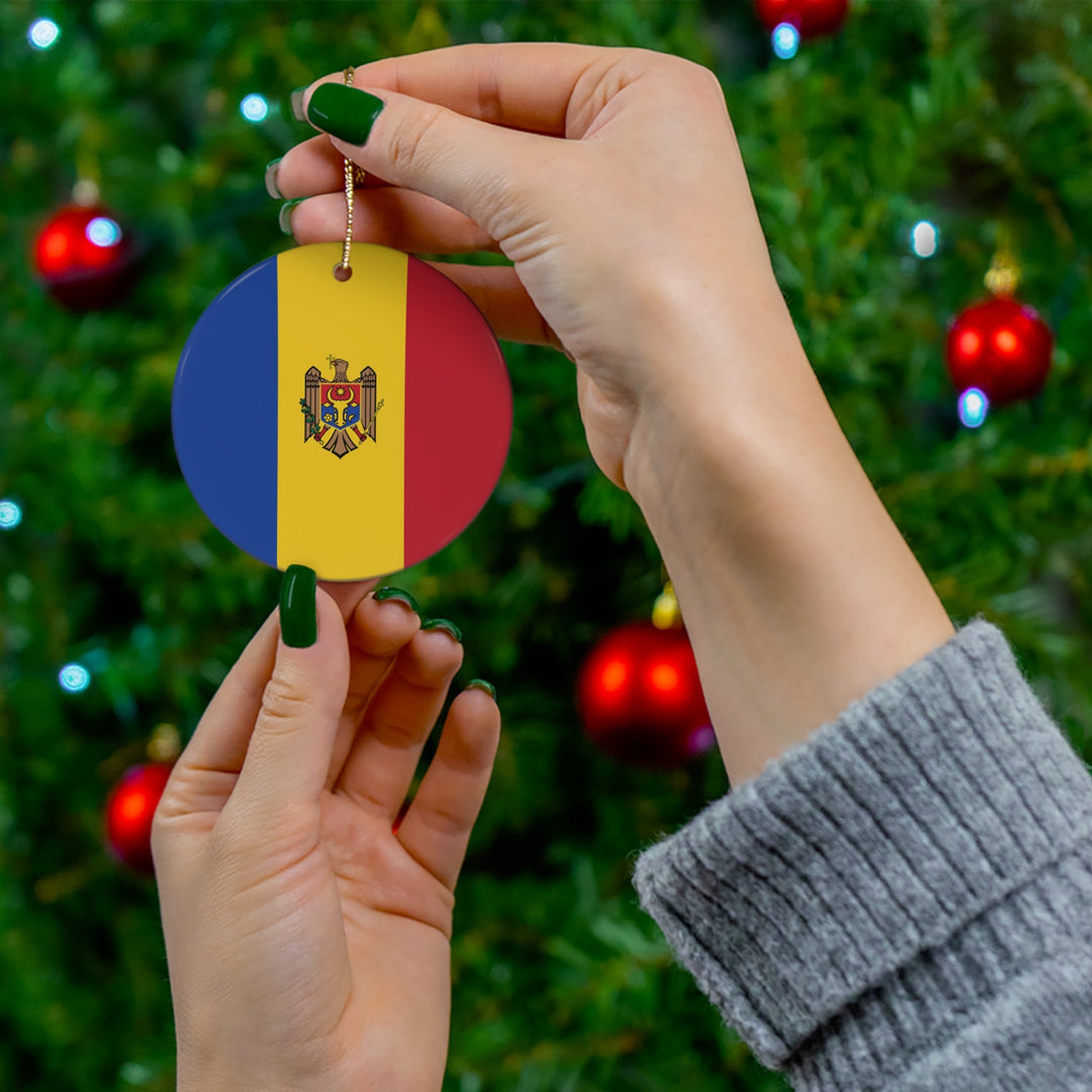 Moldova Ceramic Ornament - Ezra's Clothing - Christmas Ornament
