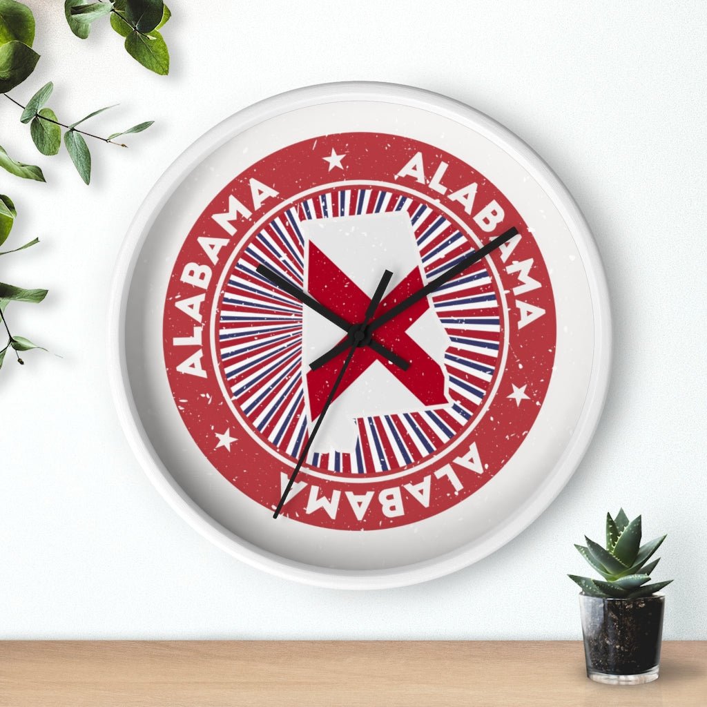 Alabama Wall Clock - Ezra's Clothing
