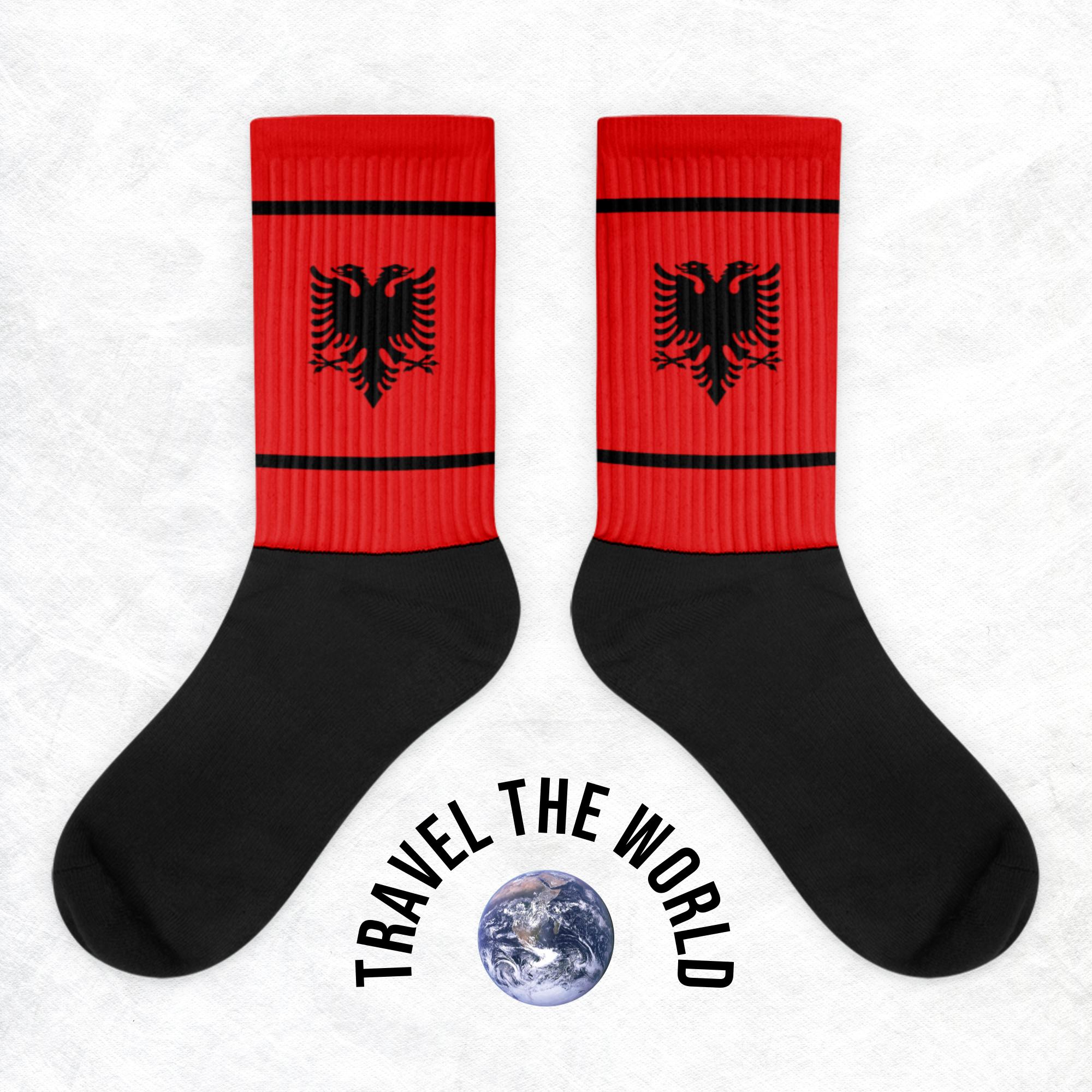 Albania Socks - Ezra's Clothing - Socks