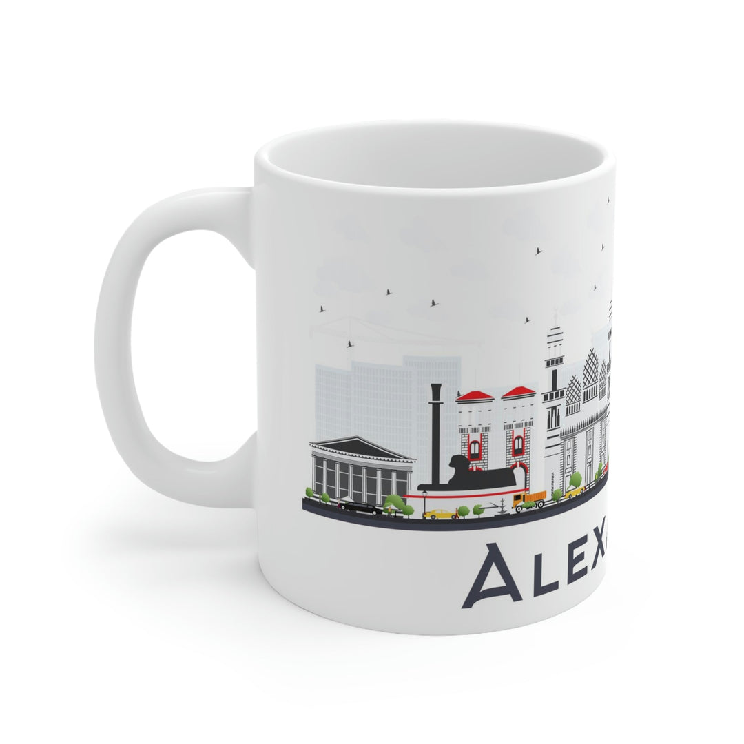 Alexandria Egypt Coffee Mug - Ezra's Clothing - Mug