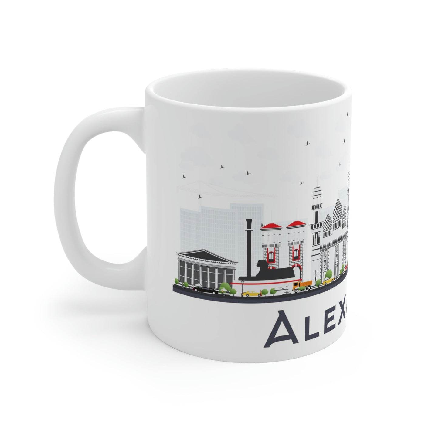 Alexandria Egypt Coffee Mug - Ezra's Clothing