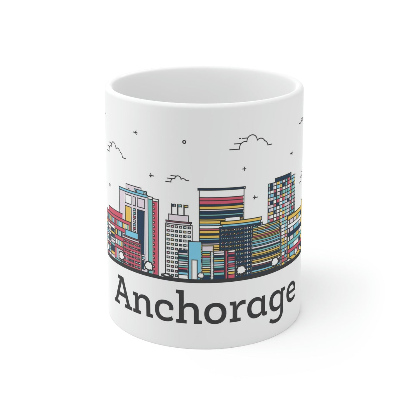 Anchorage Alaska Coffee Mug - Ezra's Clothing
