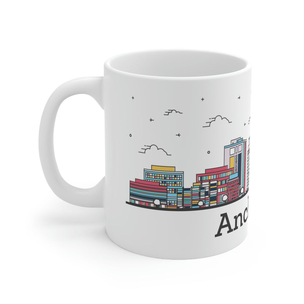 Anchorage Alaska Coffee Mug - Ezra's Clothing - Mug