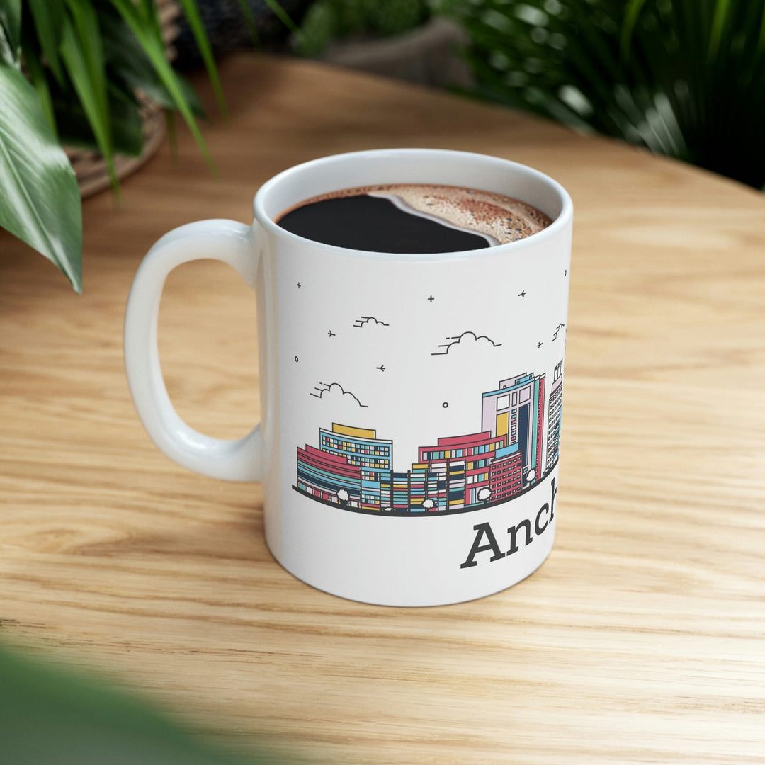 Anchorage Alaska Coffee Mug - Ezra's Clothing - Mug