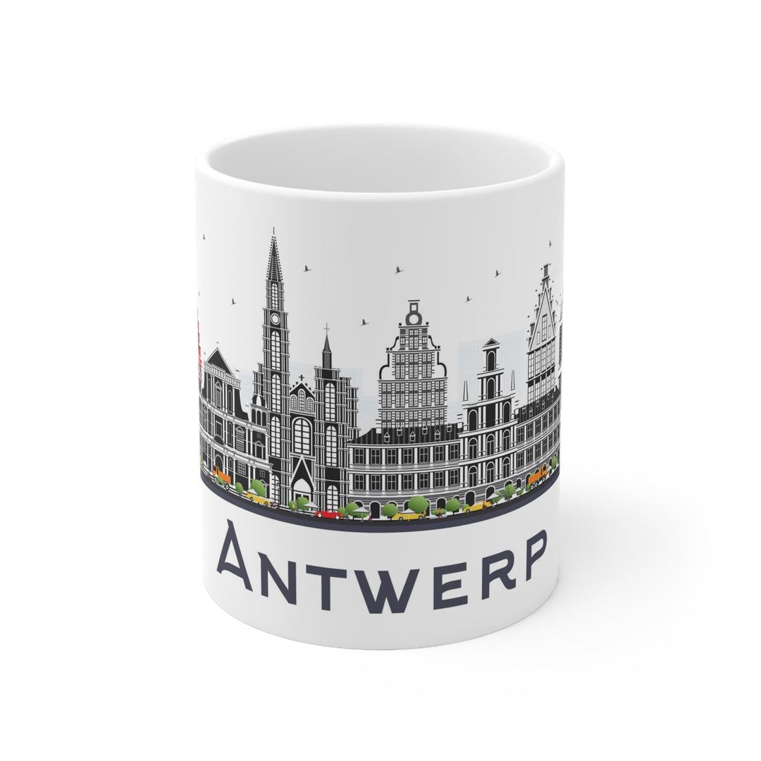 Antwerp Belgium Coffee Mug - Ezra's Clothing - Mug