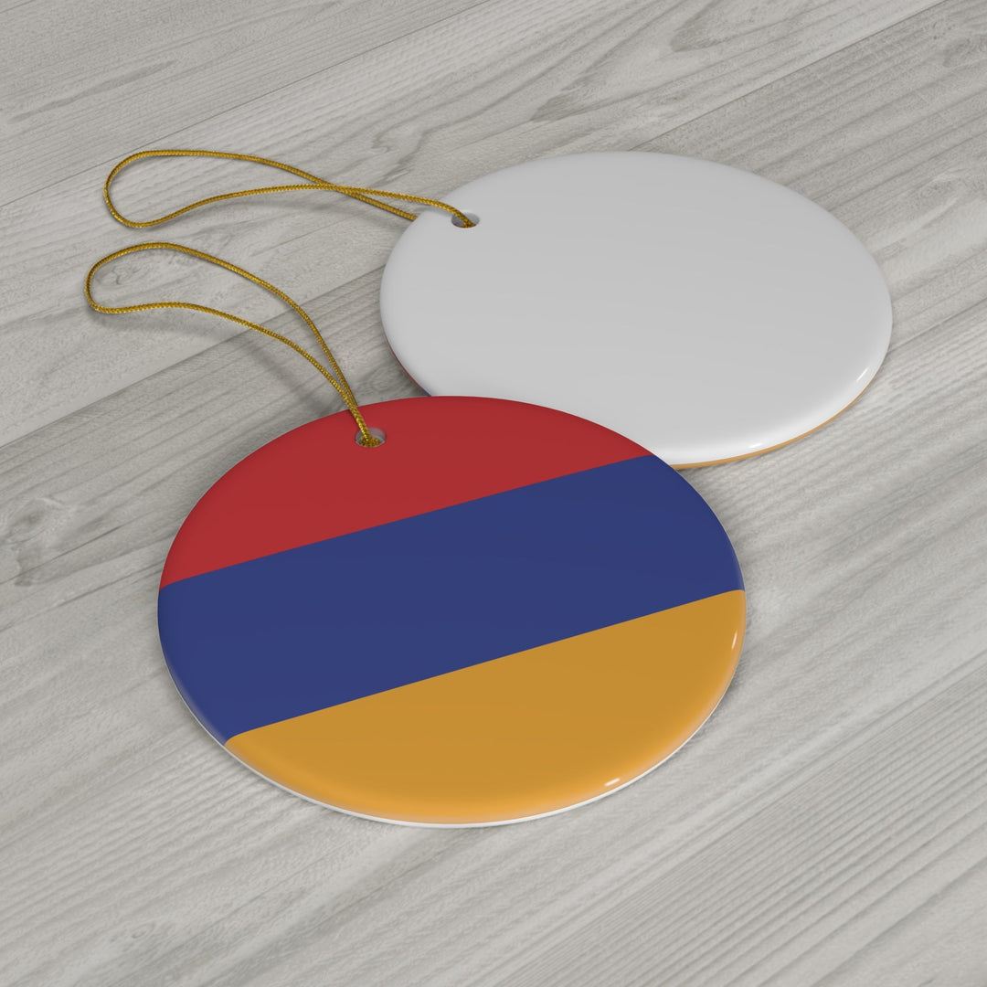 Armenia Ceramic Ornament - Ezra's Clothing - Christmas Ornament