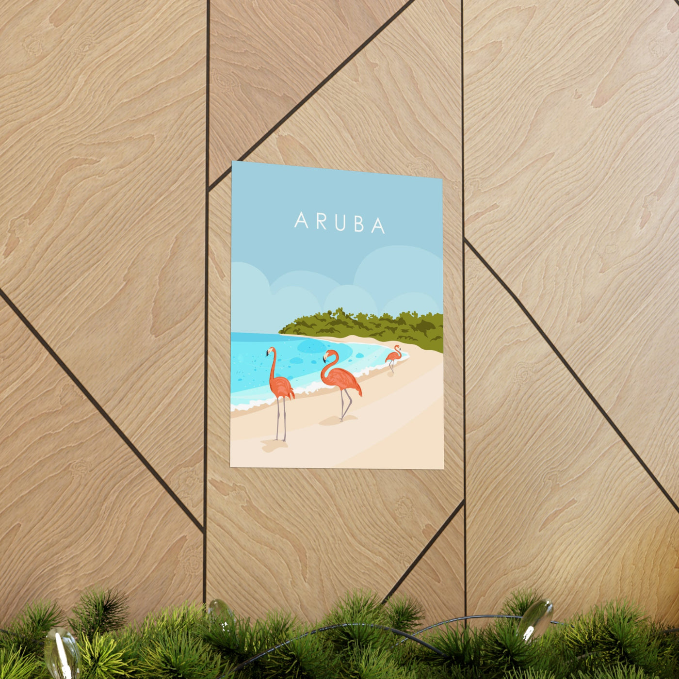 Aruba Travel Poster - Ezra's Clothing