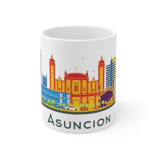 Asuncion Paraguay Coffee Mug - Ezra's Clothing - Mug