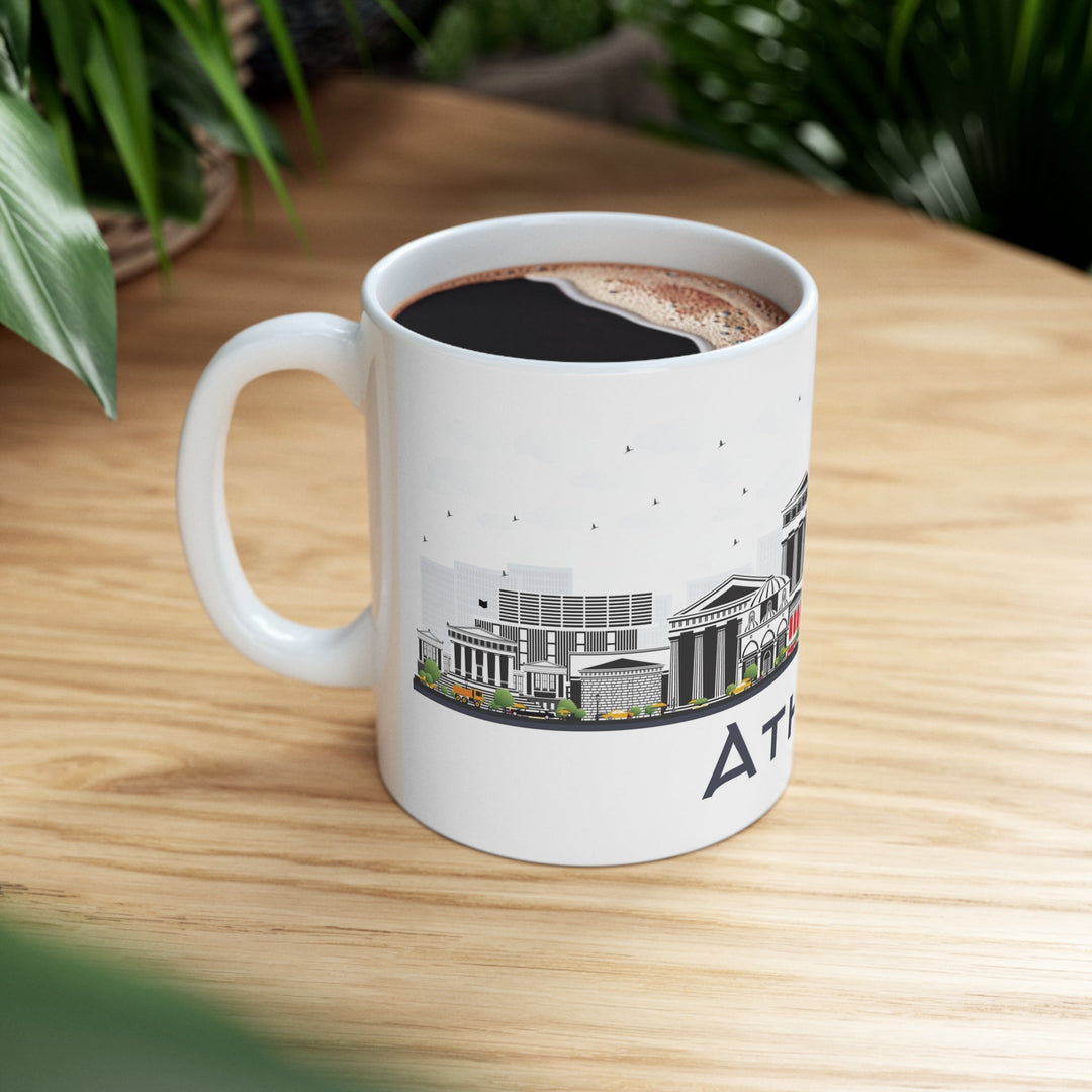 Athens Greece Coffee Mug - Ezra's Clothing - Mug