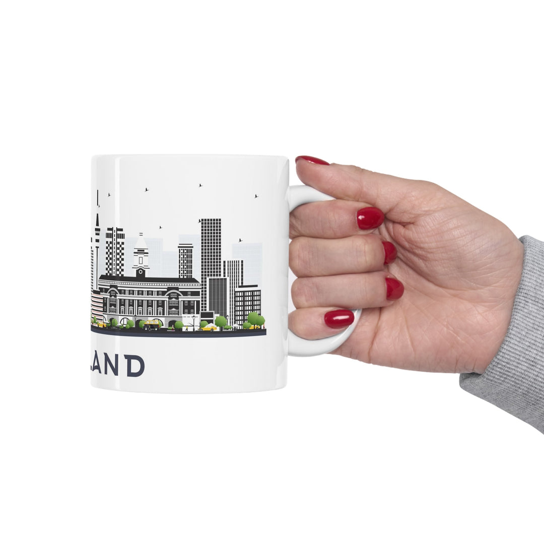 Auckland New Zealand Coffee Mug - Ezra's Clothing - Mug