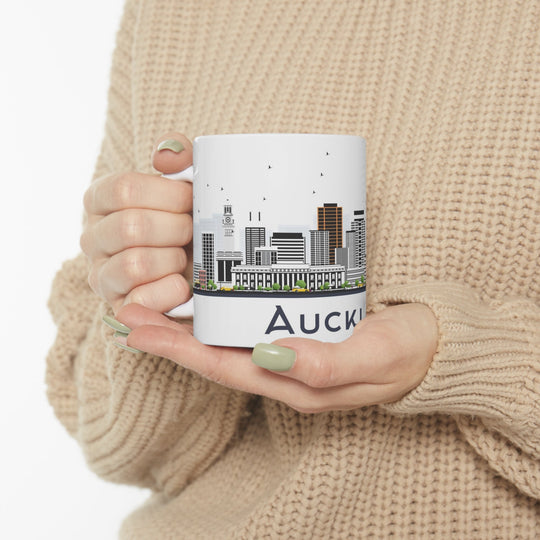 Auckland New Zealand Coffee Mug - Ezra's Clothing - Mug