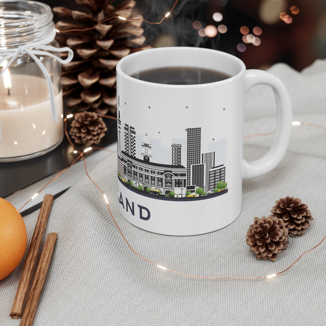 Auckland New Zealand Coffee Mug - Ezra's Clothing - Mug