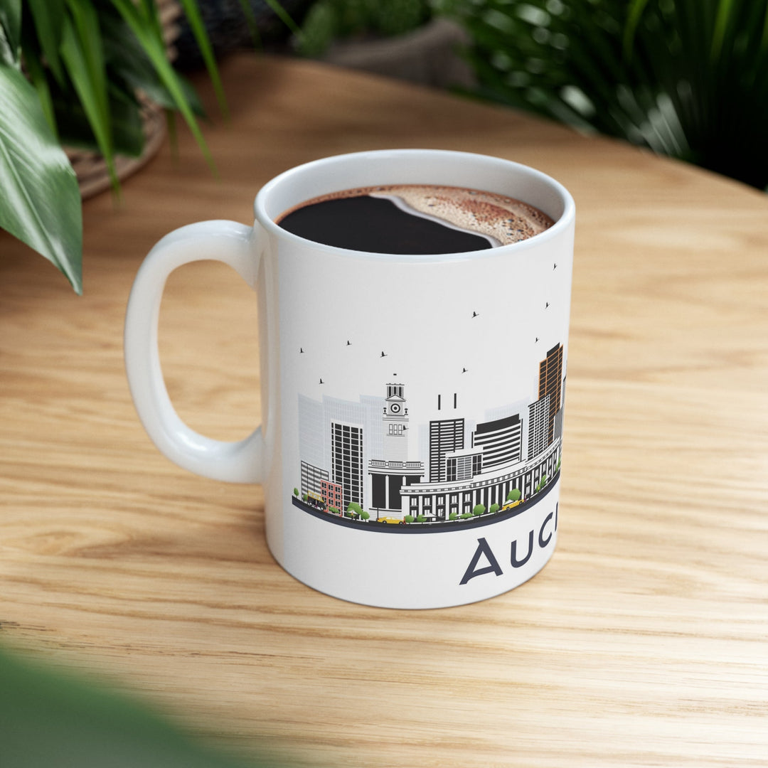 Auckland New Zealand Coffee Mug - Ezra's Clothing - Mug