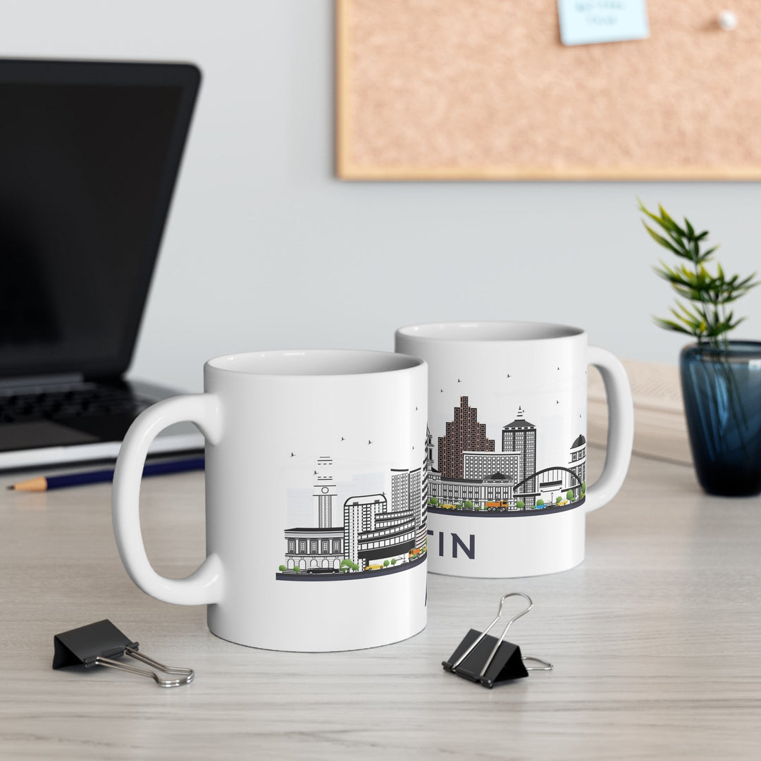 Austin Texas Coffee Mug - Ezra's Clothing - Mug