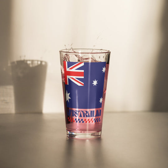 Australia Pint Glass - Ezra's Clothing - Pint Glass