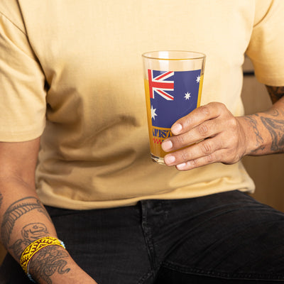 Australia Pint Glass - Ezra's Clothing