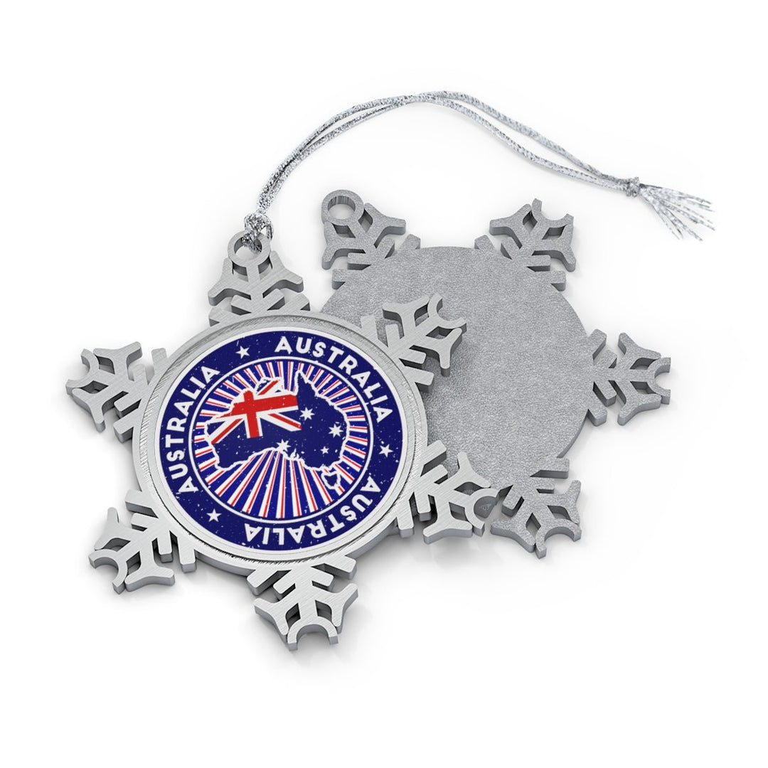 Australia Snowflake Ornament - Ezra's Clothing