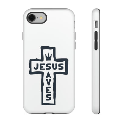 Jesus Saves Case Tough Case Ezra's Clothing iPhone 8 Matte 