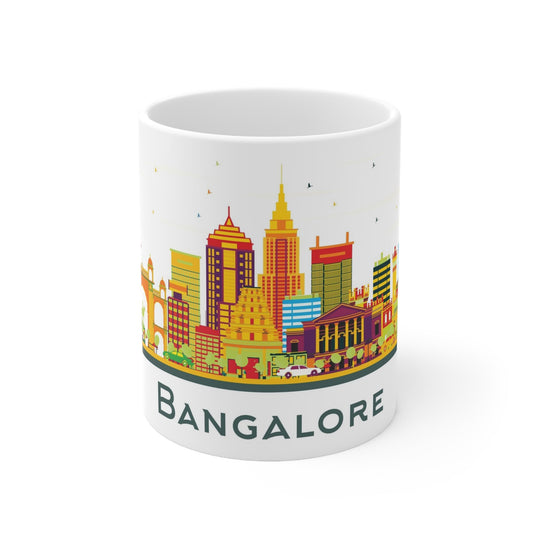Bangalore India Coffee Mug - Ezra's Clothing - Mug