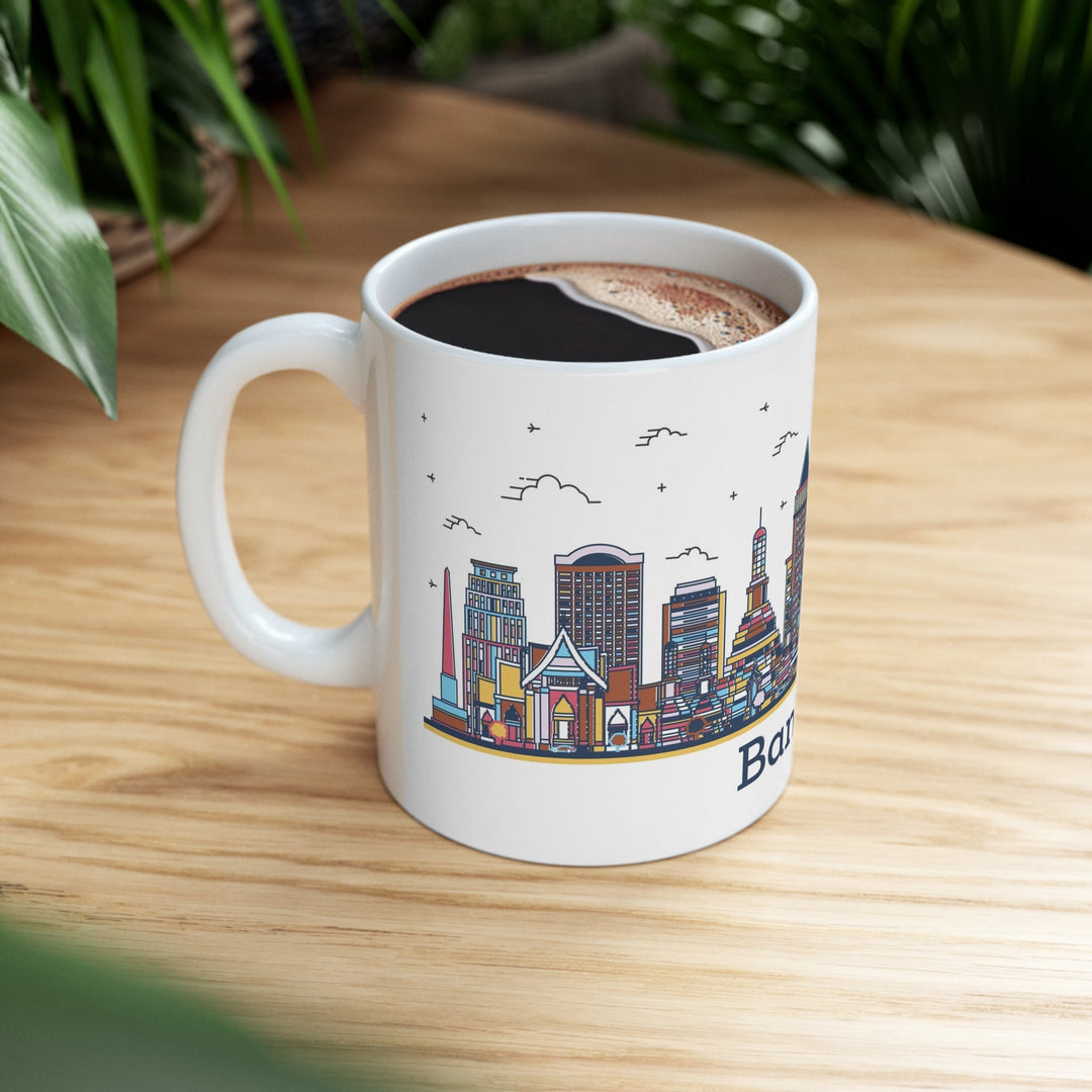 Bangkok Thailand Coffee Mug - Ezra's Clothing - Mug