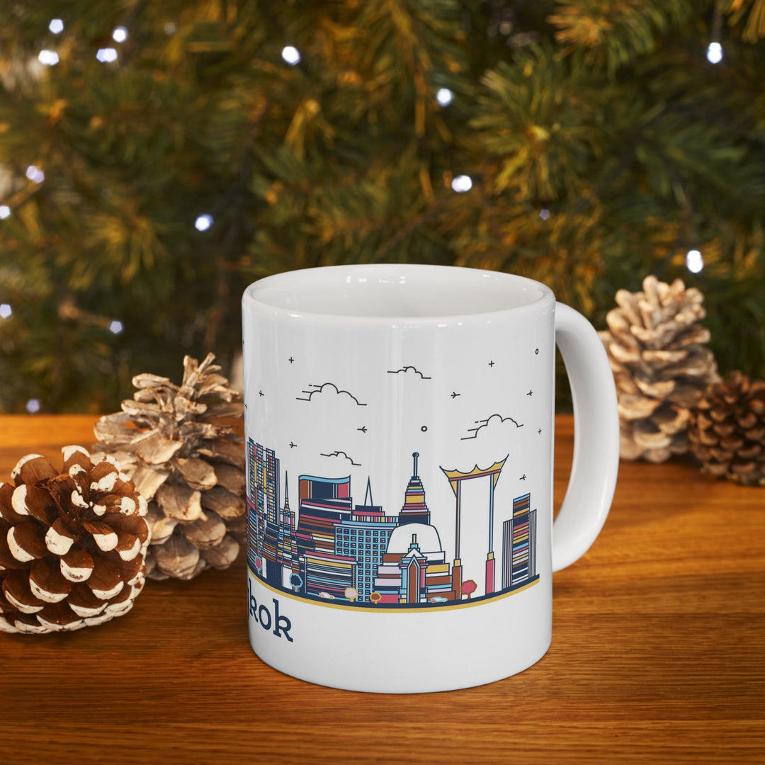 Bangkok Thailand Coffee Mug - Ezra's Clothing - Mug