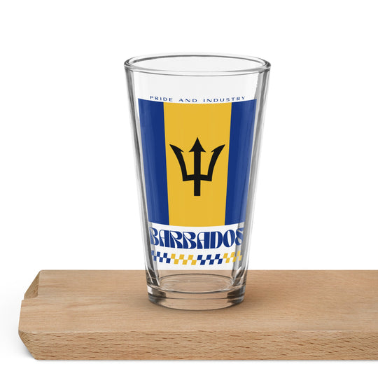 Barbados Pint Glass - Ezra's Clothing - Pint Glass