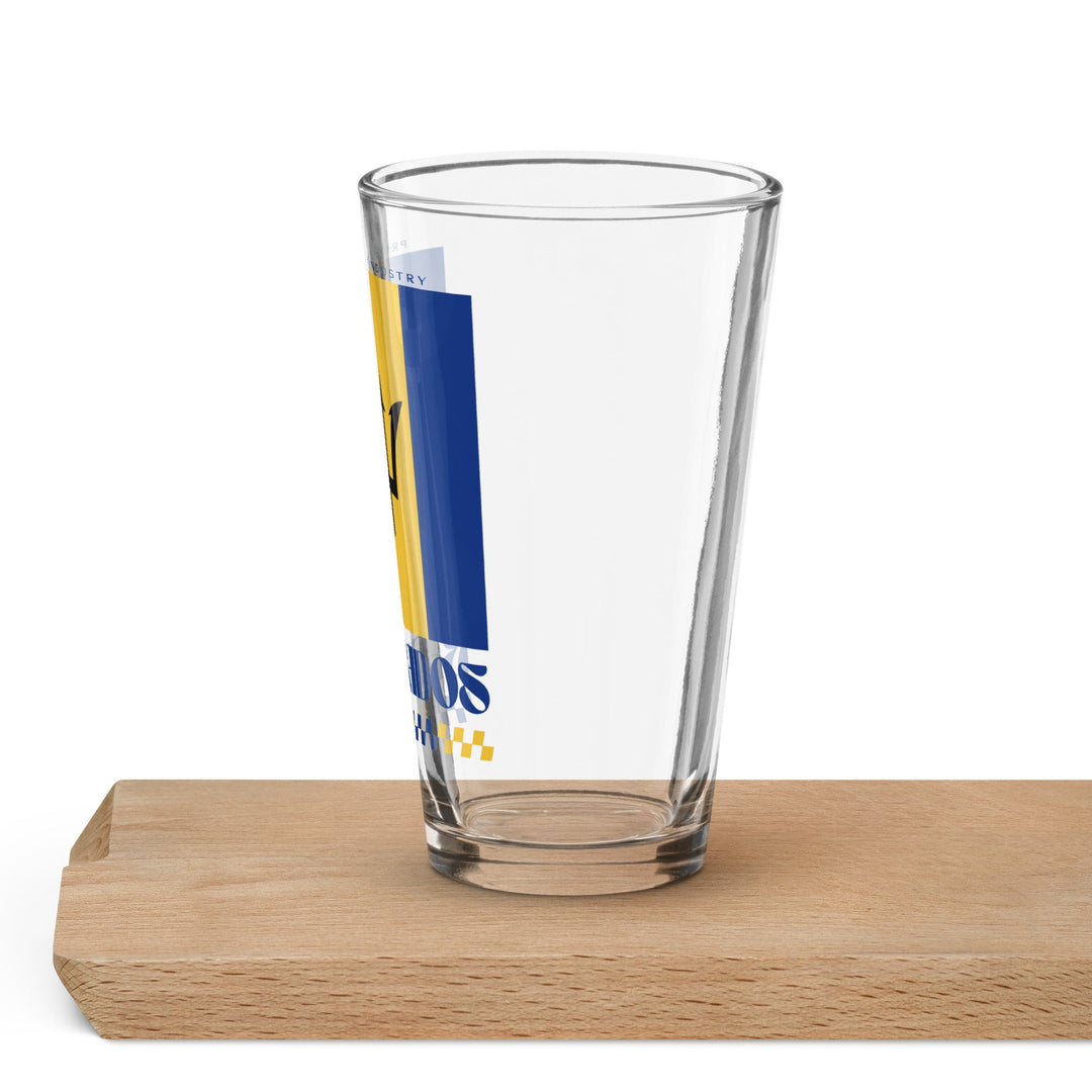 Barbados Pint Glass - Ezra's Clothing - Pint Glass