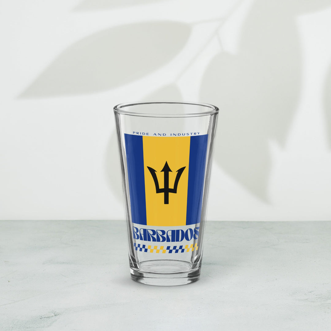 Barbados Pint Glass - Ezra's Clothing - Pint Glass