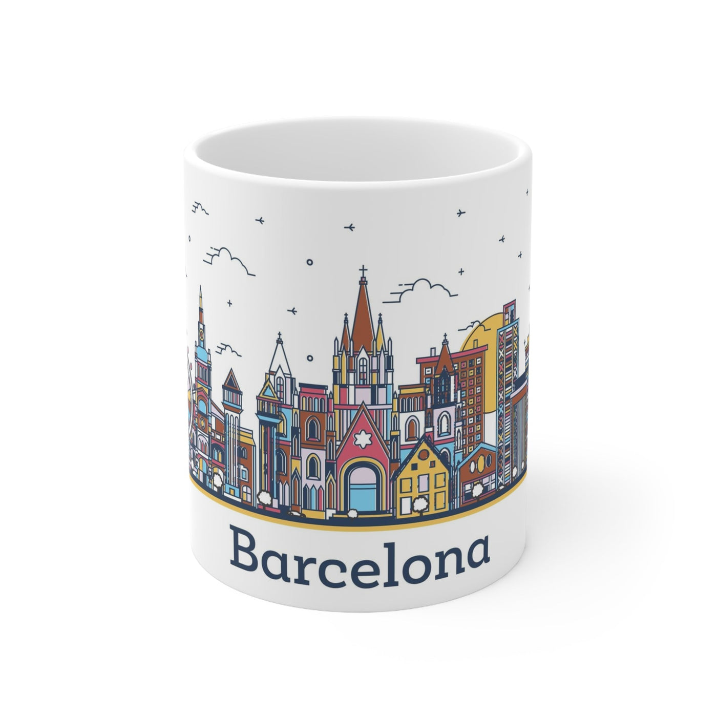 Barcelona Spain Coffee Mug - Ezra's Clothing
