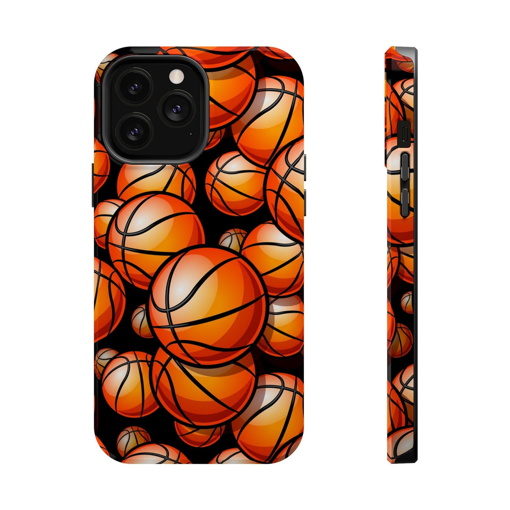 Basketball Case - Magnetic Back - Ezra's Clothing - Magnetic Case