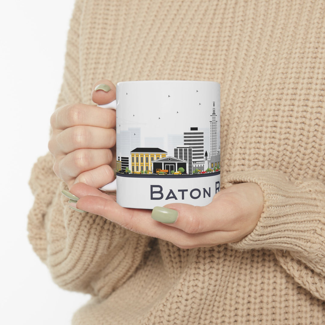 Baton Rouge Louisiana Coffee Mug - Ezra's Clothing - Mug