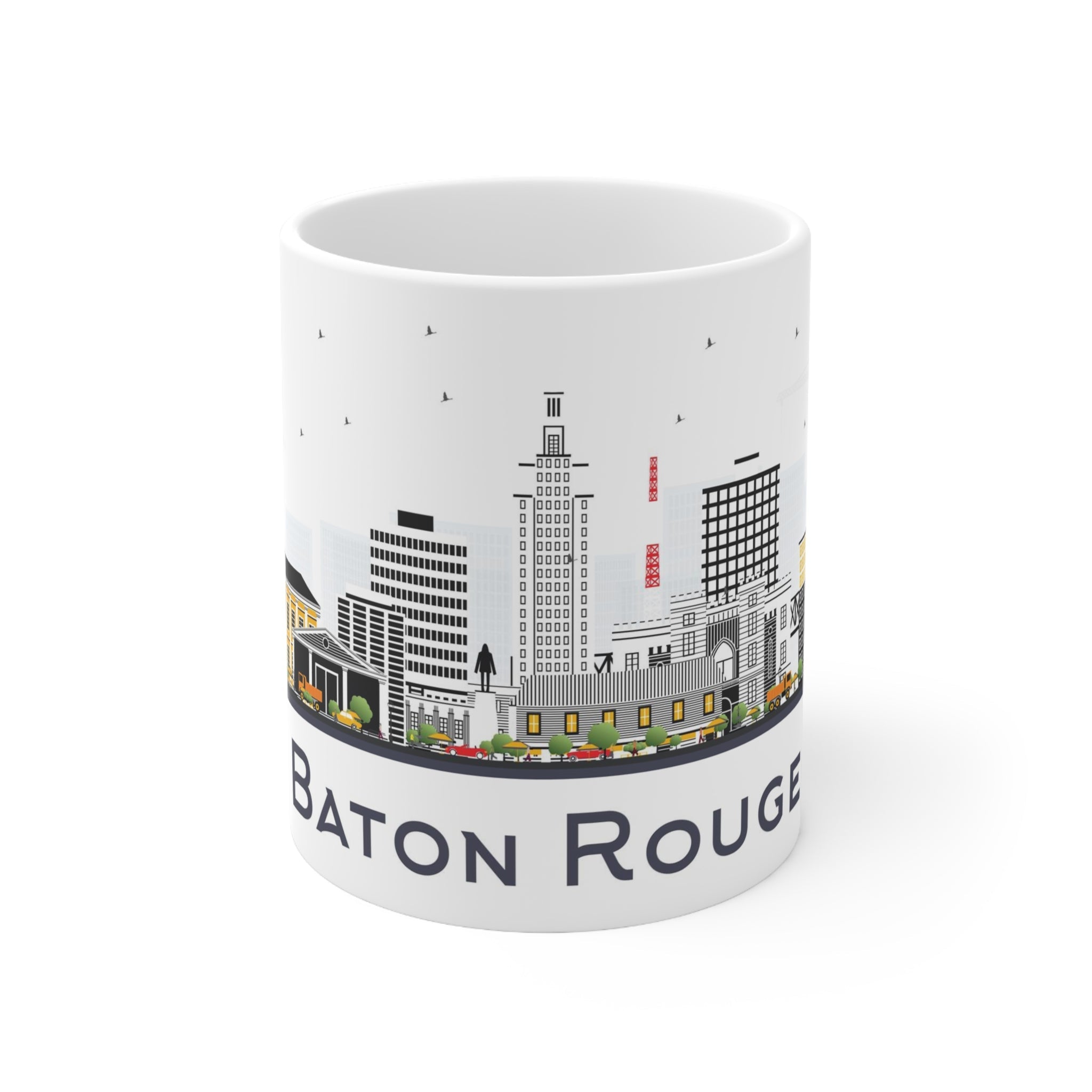 Baton Rouge Louisiana Coffee Mug - Ezra's Clothing - Mug