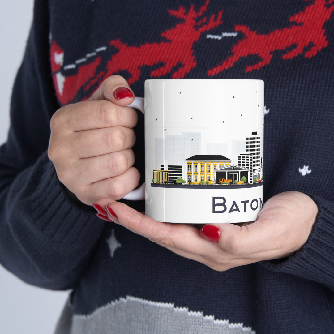 Baton Rouge Louisiana Coffee Mug - Ezra's Clothing - Mug