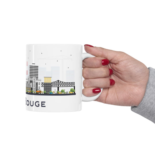 Baton Rouge Louisiana Coffee Mug - Ezra's Clothing - Mug