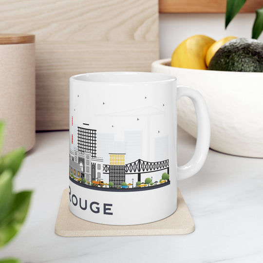 Baton Rouge Louisiana Coffee Mug - Ezra's Clothing - Mug