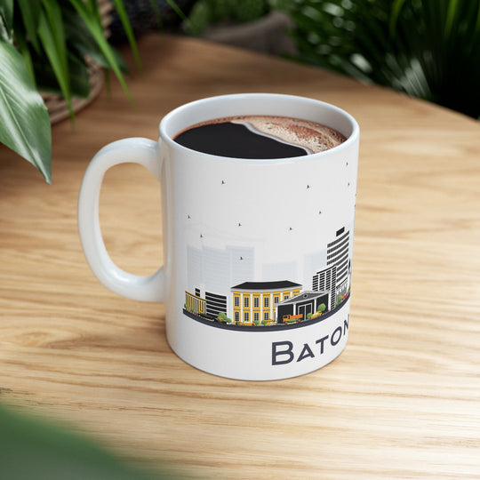 Baton Rouge Louisiana Coffee Mug - Ezra's Clothing - Mug