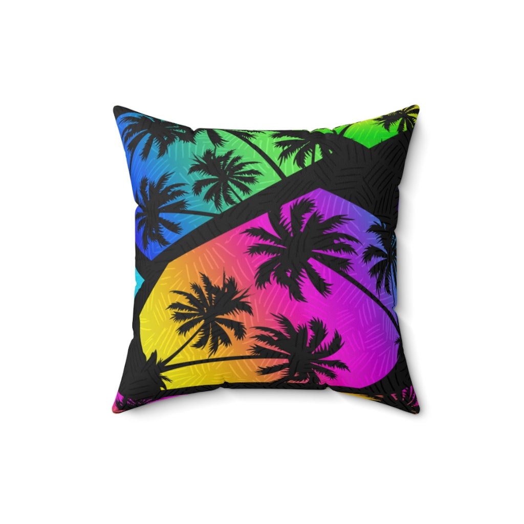 Beach Vibes Geometric Pattern Throw Pillow - Ezra's Clothing - Pillows