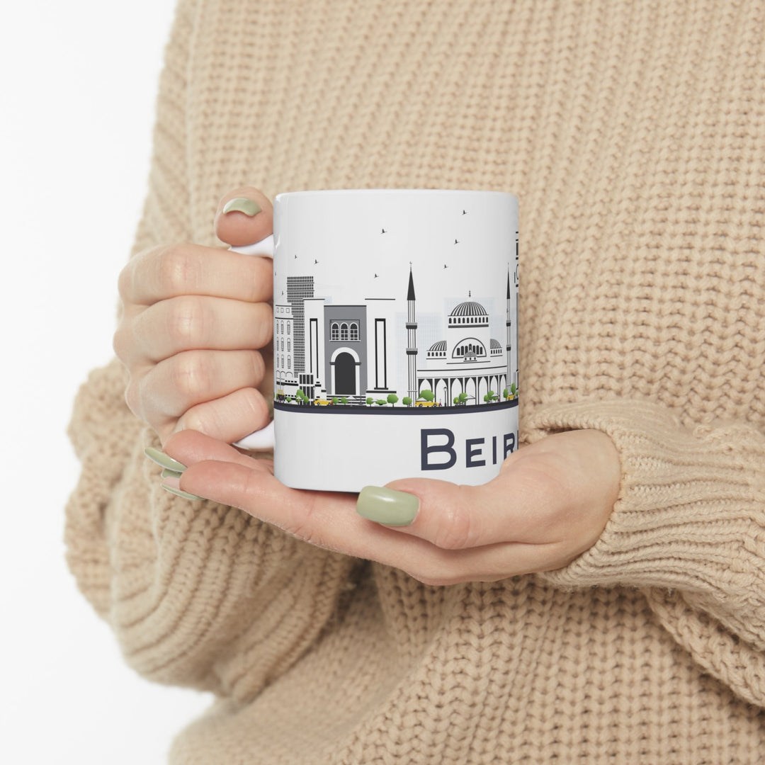 Beirut Lebanon Coffee Mug - Ezra's Clothing - Mug