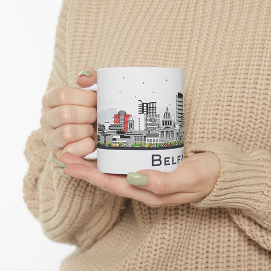Belfast Northern Ireland Coffee Mug - Ezra's Clothing - Mug