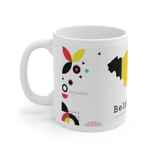 Belgium Coffee Mug - Ezra's Clothing - Mug