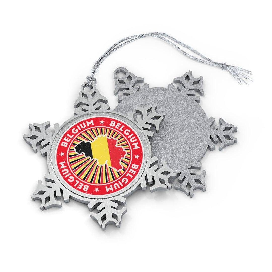Belgium Snowflake Ornament - Ezra's Clothing - Christmas Ornament