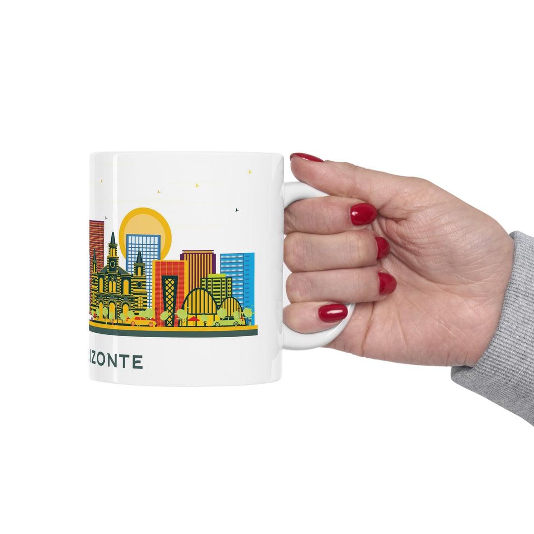 Belo Horizonte Brazil Coffee Mug - Ezra's Clothing - Mug