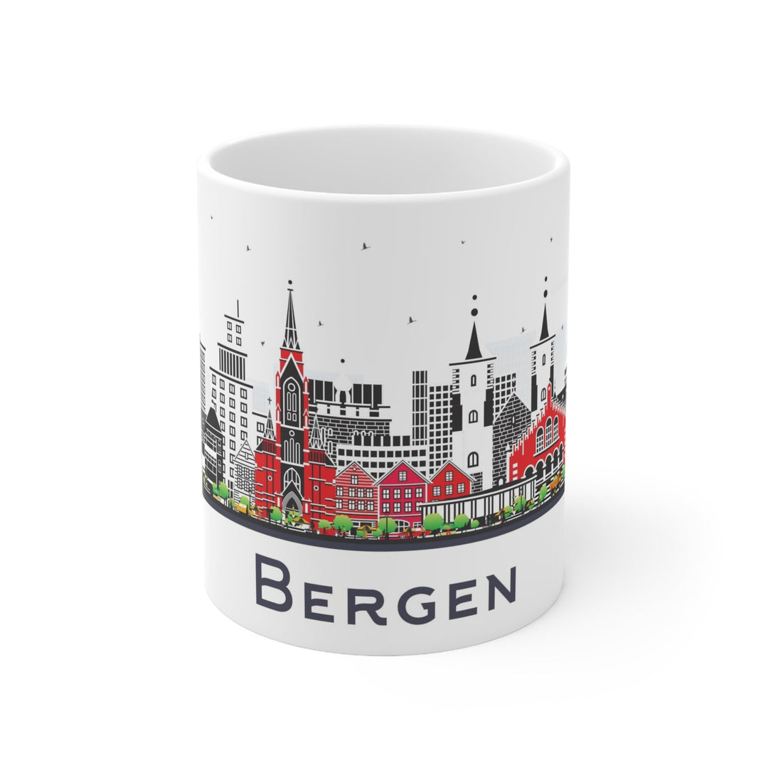 Bergen Norway Coffee Mug - Ezra's Clothing - Mug